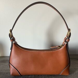 Mango 90s Vintage Brown Shoulder Bag